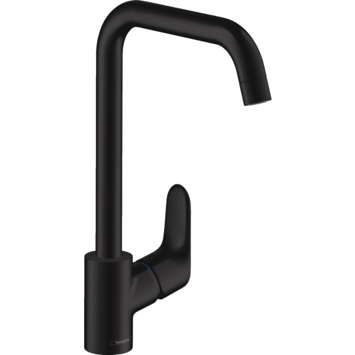Keittiösekoitin Hansgrohe Focus M41 260 mattamusta