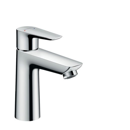 Pesuallashana Hansgrohe Talis E 110, jossa on kromattu pohjaventtiili