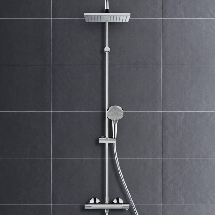 Suihkusetti Hansgrohe Vernis Shape Suihkuputki 230 1jet kromi
