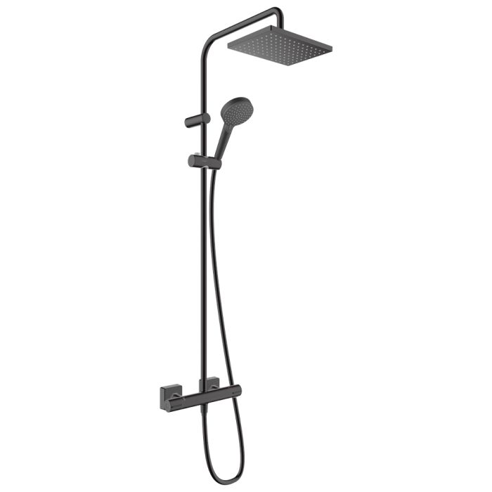 Suihkusetti Hansgrohe Vernis Shape Showerpipe 230 1jet mattamusta