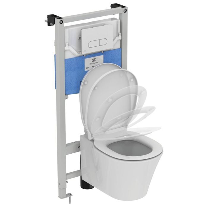 Seinään asennettava kattila Ideal Standard Connect Air Aquablade