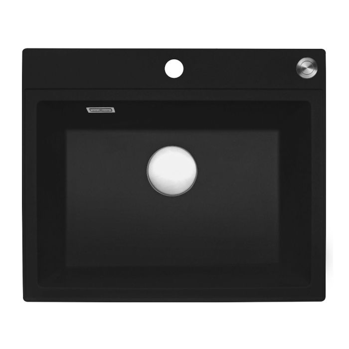 Keittiöallas Reginox Paris 54 Musta Hopeinen