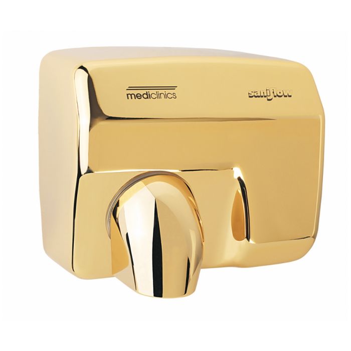 Käsienkuivain Mediclinics Saniflow E88AO kiillotettu kultaa