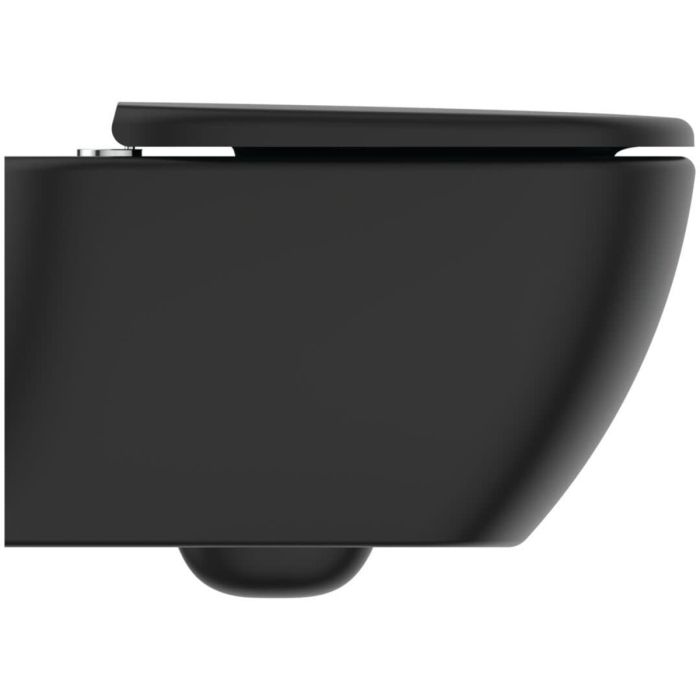 Seinä-WC Ideal Standard Tesi T5361 Silk Musta