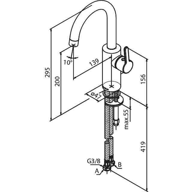 Pesuallashana Damixa Silhouet mattamusta