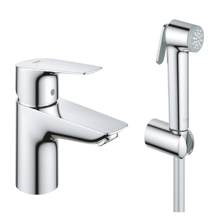 Suihkusekoitin Grohe BauEdge S-Size bideesuihkulla ammattilainen