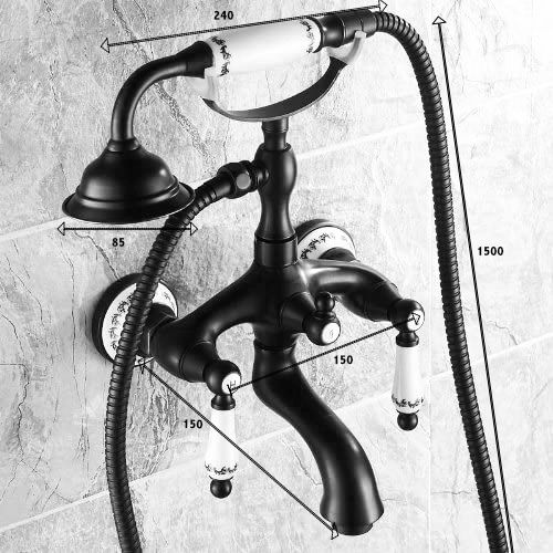 Amme- ja suihkuhana käsisuihkulla Wasser Antique Onyxilta