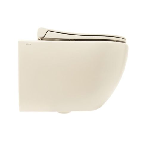 Seinä-WC-istuin VitrA VitrA Project beige