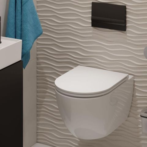 Seinä-WC-istuin Kielle Oudee 30102001
