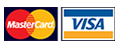 We accept Visa, Mastercard, American Express